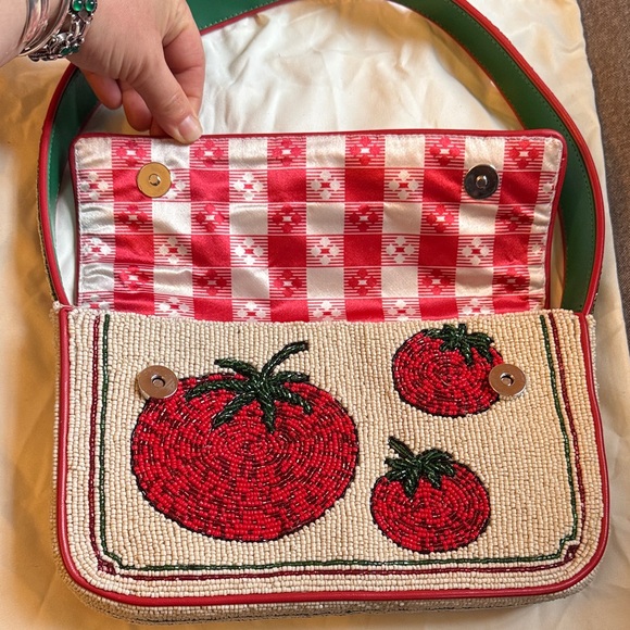 STAUD Tomato Beaded Shoulder Bag - Picture 14 of 17
